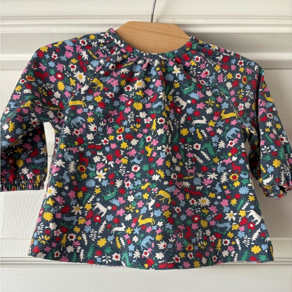 Baby Boden Woodland Floral Top